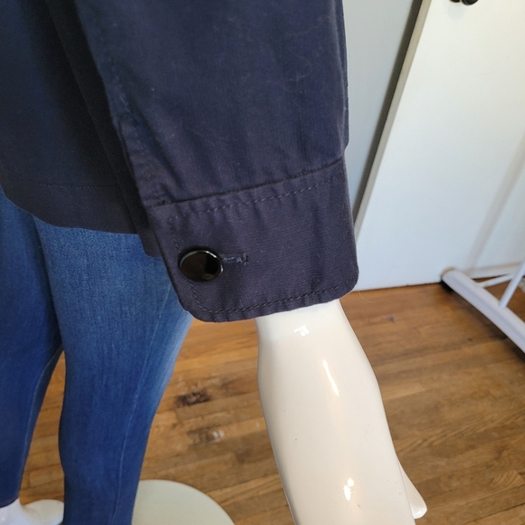 Kate Spade Broome Street Ruffle Military Jacket, VGUC, Size XS FITS VERY BIG - Picture 5 of 11